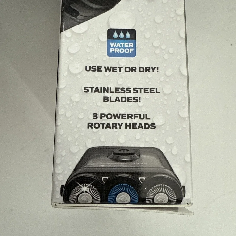 Bell and Howell‎ TacShaver Rechargeable 2 in 1 Shaver Trimmer